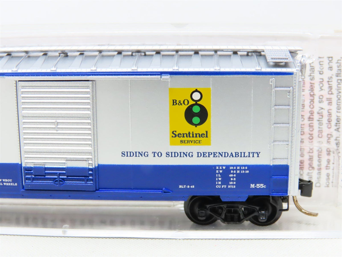 N Micro-Trains MTL 20256 B&amp;O Baltimore &amp; Ohio &quot;Sentinel&quot; 40&#39; Box Car #466032