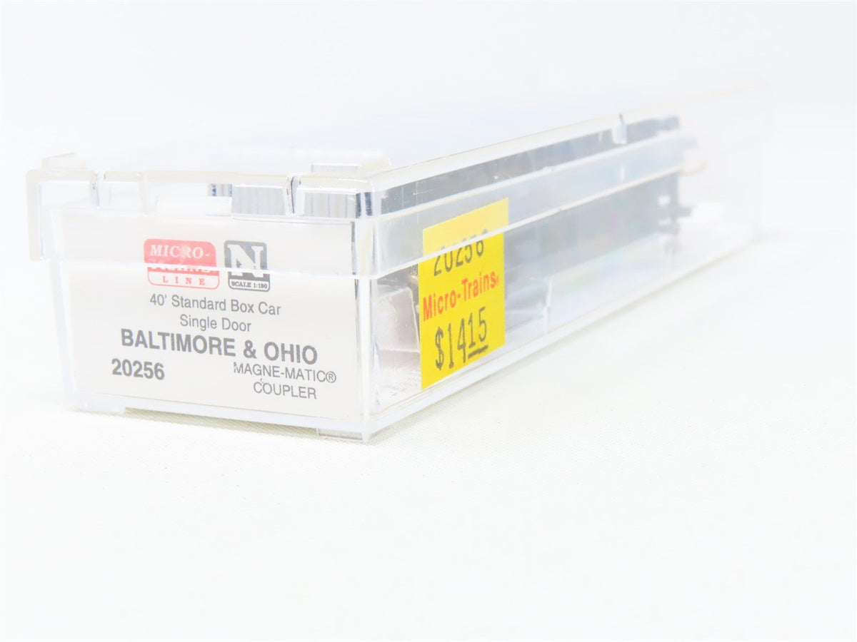 N Micro-Trains MTL 20256 B&amp;O Baltimore &amp; Ohio &quot;Sentinel&quot; 40&#39; Box Car #466032