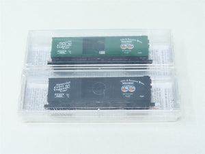 N Micro-Trains MTL Special Run 03-02 SA&AP San Antonio & Arkansas Pass Box Cars