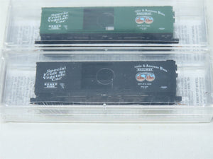 N Micro-Trains MTL Special Run 03-02 SA&AP San Antonio & Arkansas Pass Box Cars