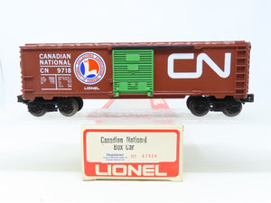 O 3-Rail Lionel LCAC 1979 6-9718 CN Boxcar w/ Green Door Registered 1 of 46 RARE