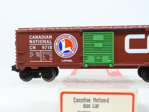 O 3-Rail Lionel LCAC 1979 6-9718 CN Boxcar w/ Green Door Registered 1 of 46 RARE