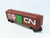 O 3-Rail Lionel LCAC 1979 6-9718 CN Boxcar w/ Green Door Registered 1 of 46 RARE