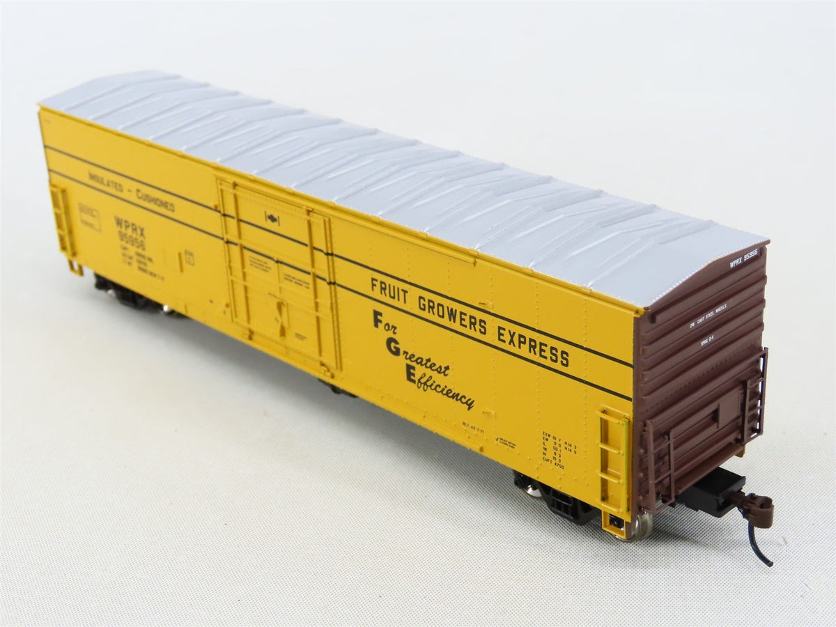 HO Scale Athearn 91249 FGE WPRX Western Pacific 50&#39; Plug Door Box Car #95956