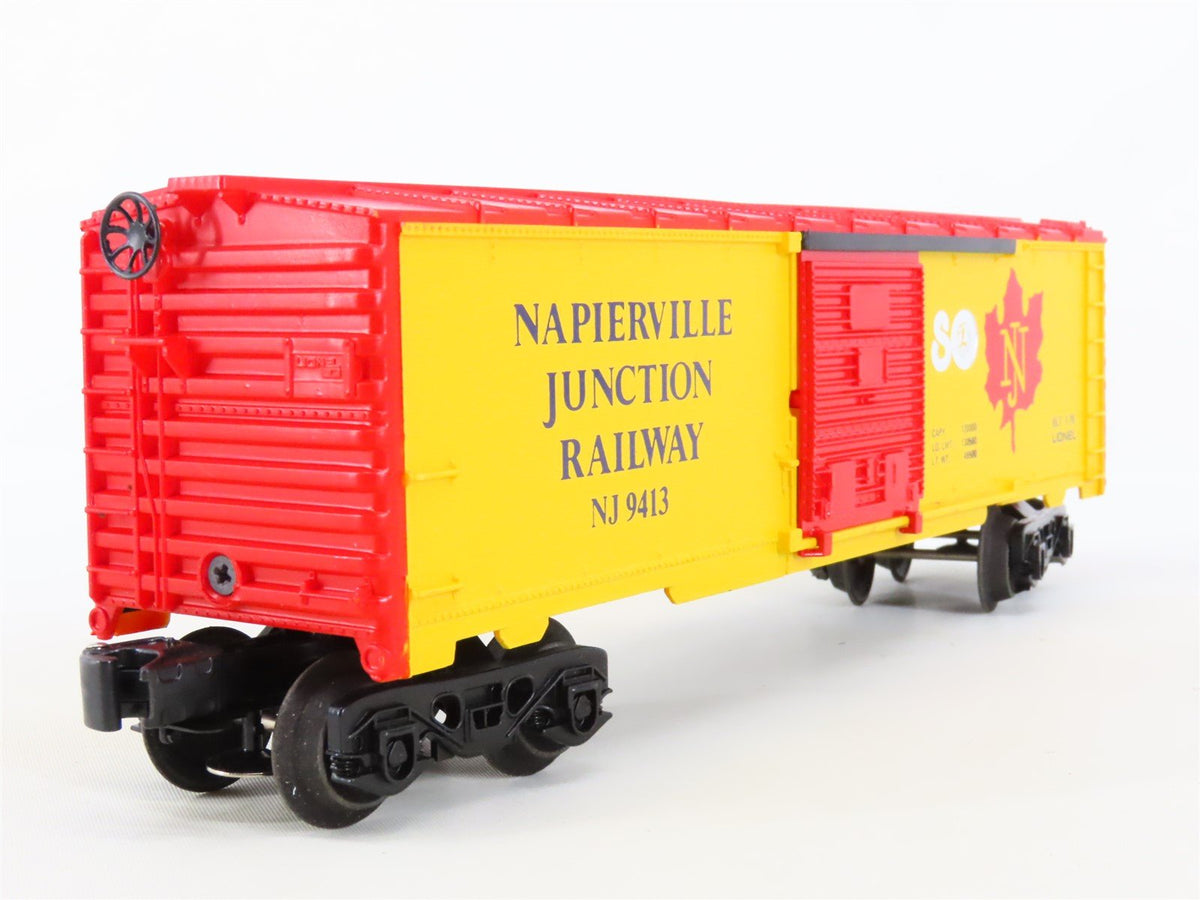 O/O27 3-Rail Lionel 9413 1980 LCAC Napierville Junction Box Car - 1 of 97 RARE