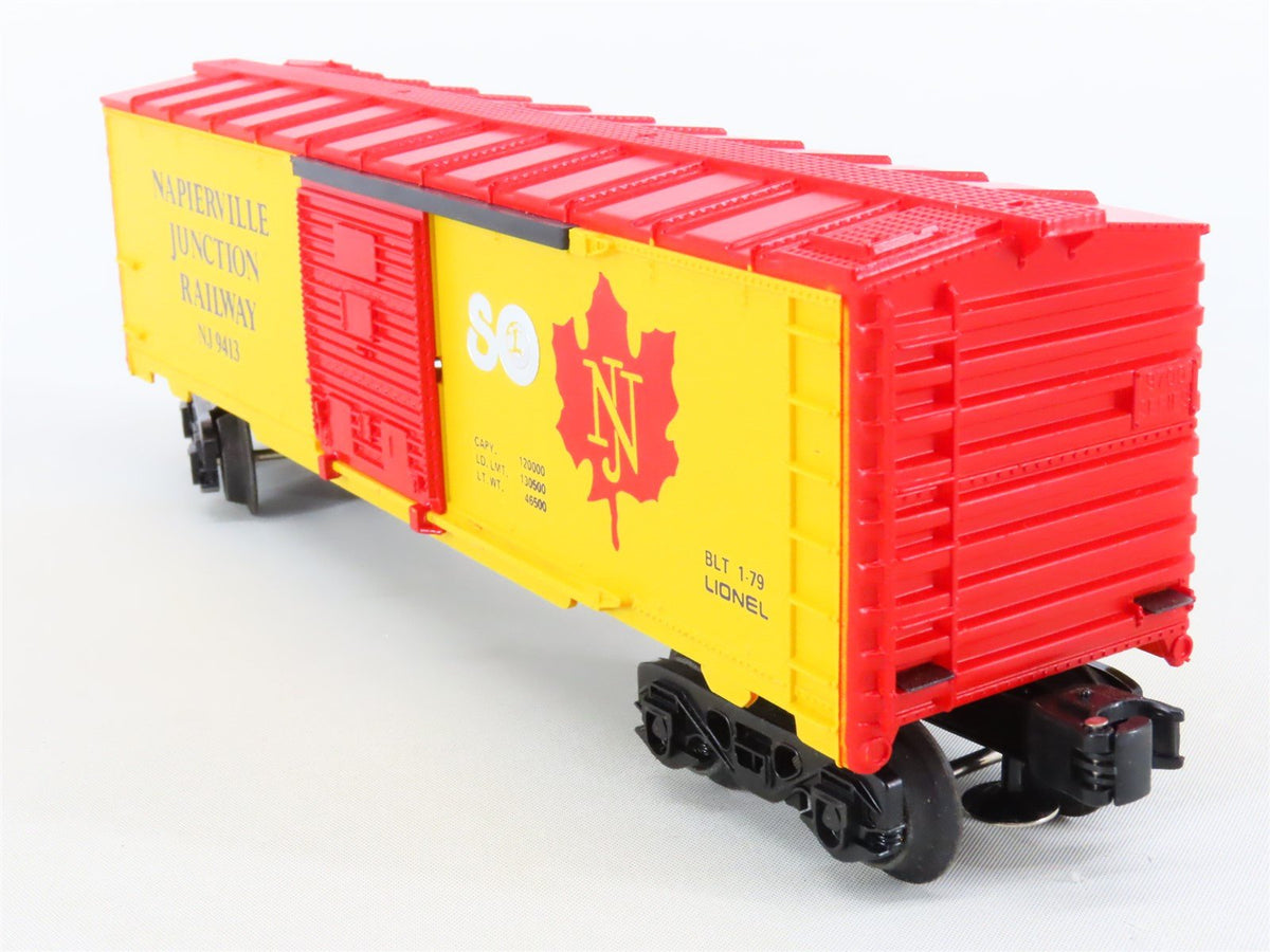 O/O27 3-Rail Lionel 9413 1980 LCAC Napierville Junction Box Car - 1 of 97 RARE