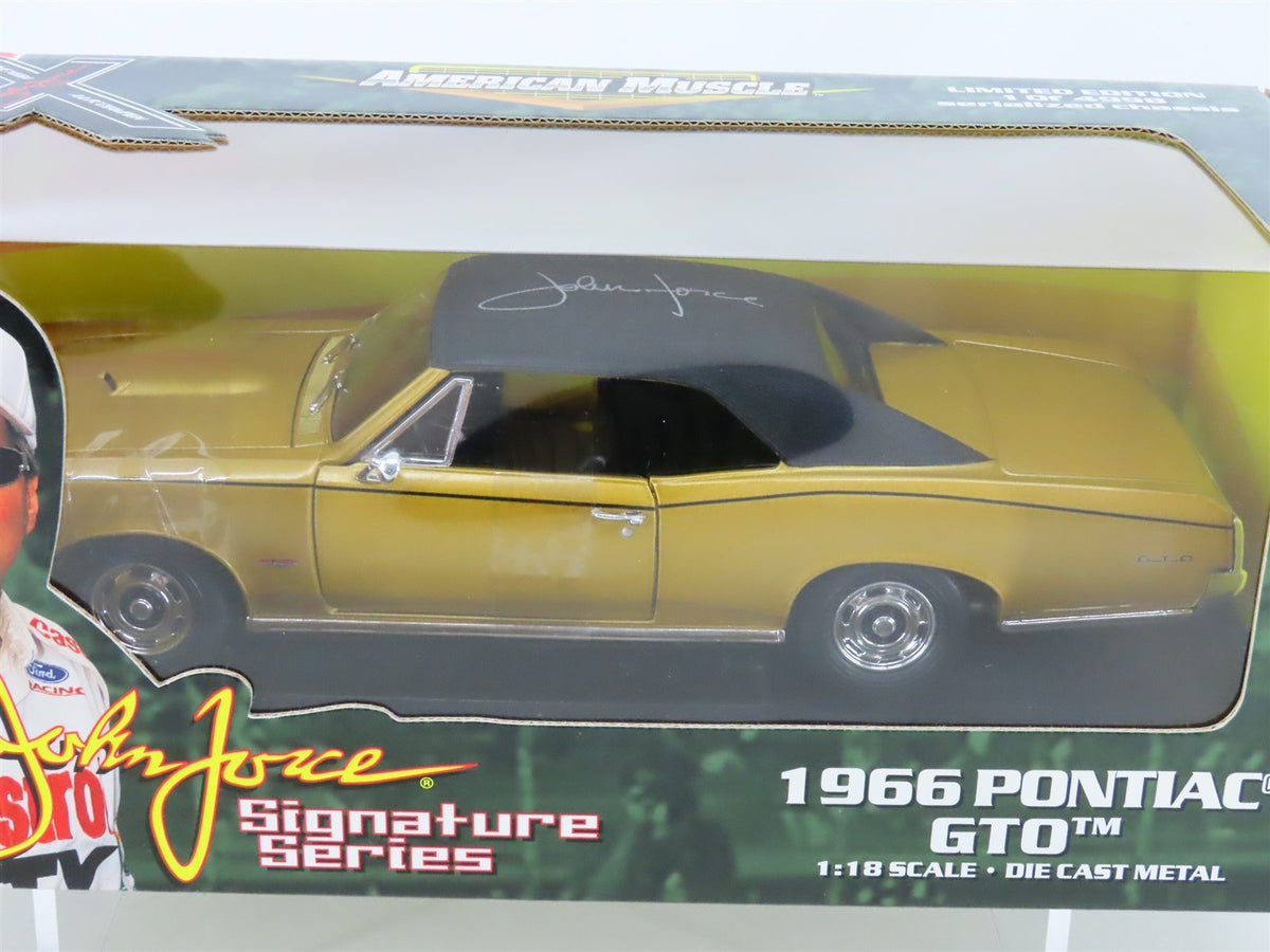 1:18 ERTL American Muscle John Force Signature 32893 1969 Pontiac GTO 1 of 4,998