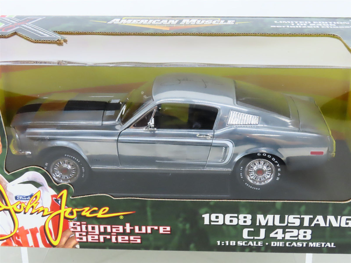 1:18 ERTL American Muscle John Force Signature 32832 1968 Mustang CJ 428