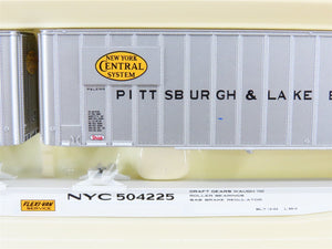 HO Walthers Gold Line 932-40853 P&LE Pittsburgh & Lake Erie Flat Car #504225