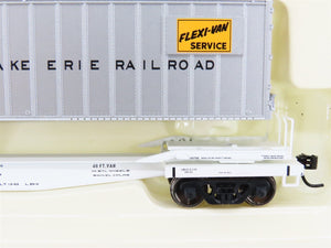 HO Walthers Gold Line 932-240853 P&LE Pittsburgh & Lake Erie Flat Car #504257