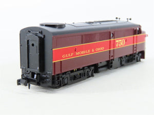 N Scale Life-Like 7418 GM&O Gulf Mobile & Ohio ALCO FA1 Diesel Locomotive #750