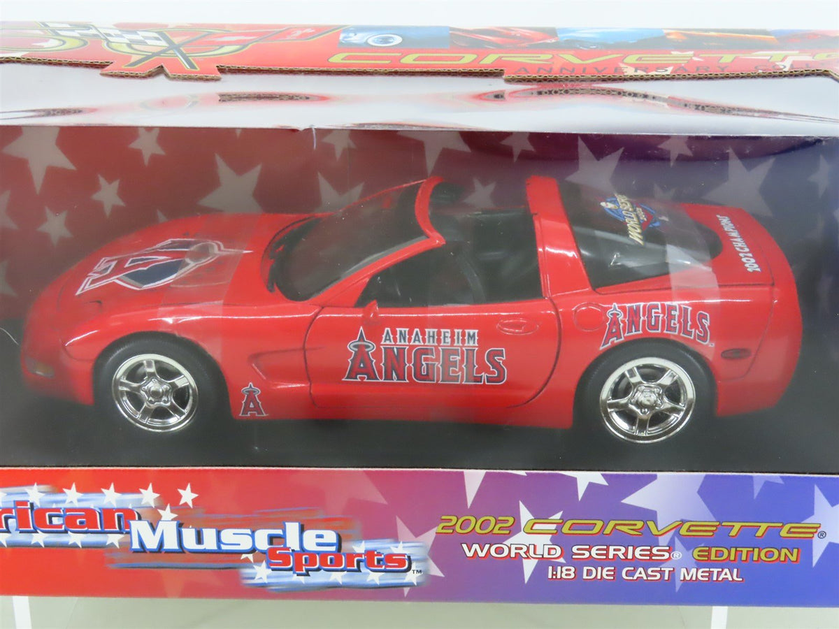 1:18 ERTL American Muscle Sports 33462 2002 Corvette ANGELS World Series Edition