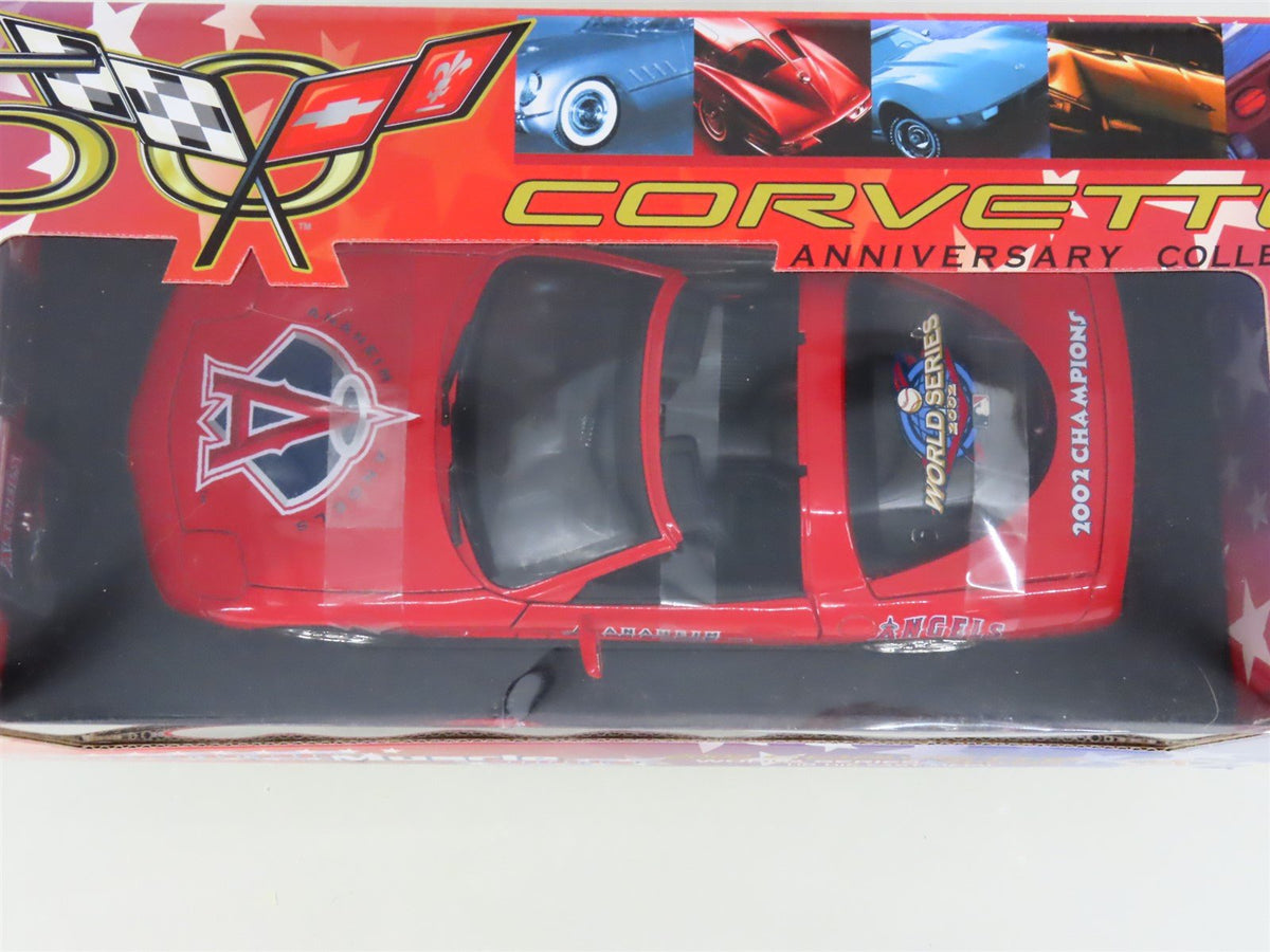 1:18 ERTL American Muscle Sports 33462 2002 Corvette ANGELS World Series Edition