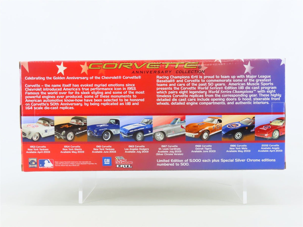 1:18 ERTL American Muscle Sports 33462 2002 Corvette ANGELS World Series Edition