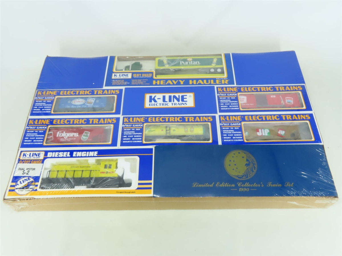 O27 Gauge K-Line Limited Edition Winn-Dixie Groceries Diesel Train Set - Sealed