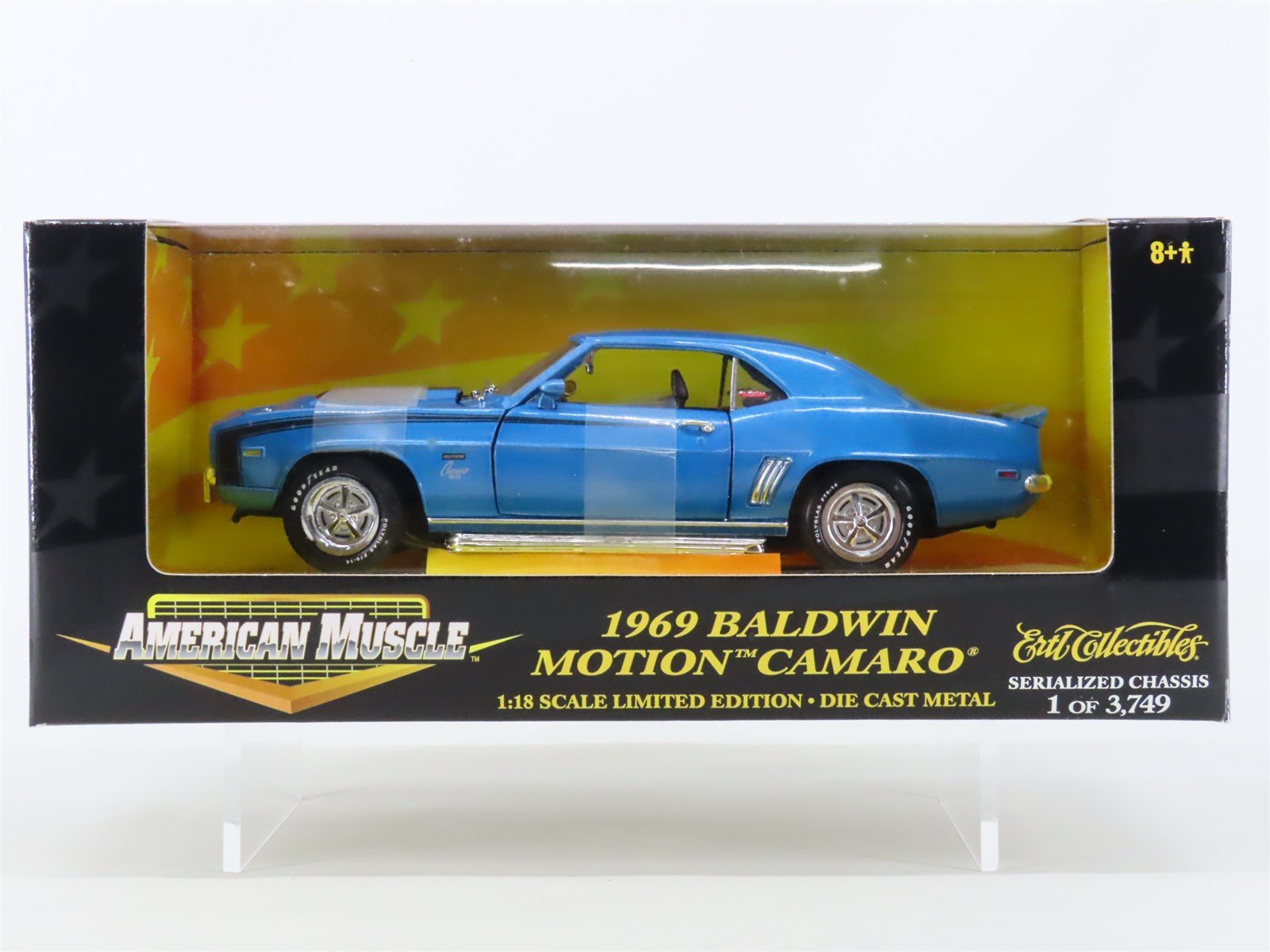 1:18 ERTL American Muscle Limited Edition 32471 1969 Bladwin Motion Camaro