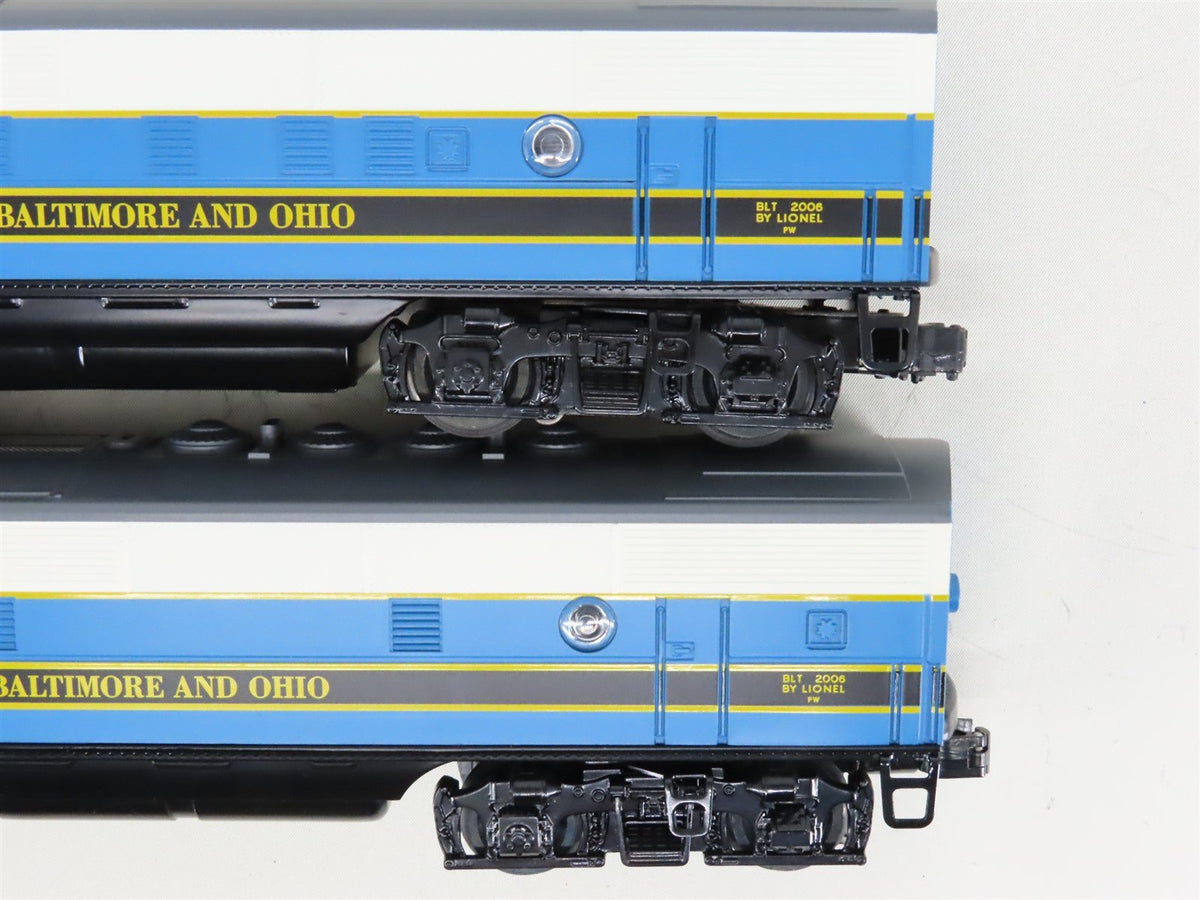 O 3-Rail Lionel Celebration 6-31752 #2269W B&amp;O F3A/B Diesel Freight Set w/TMCC