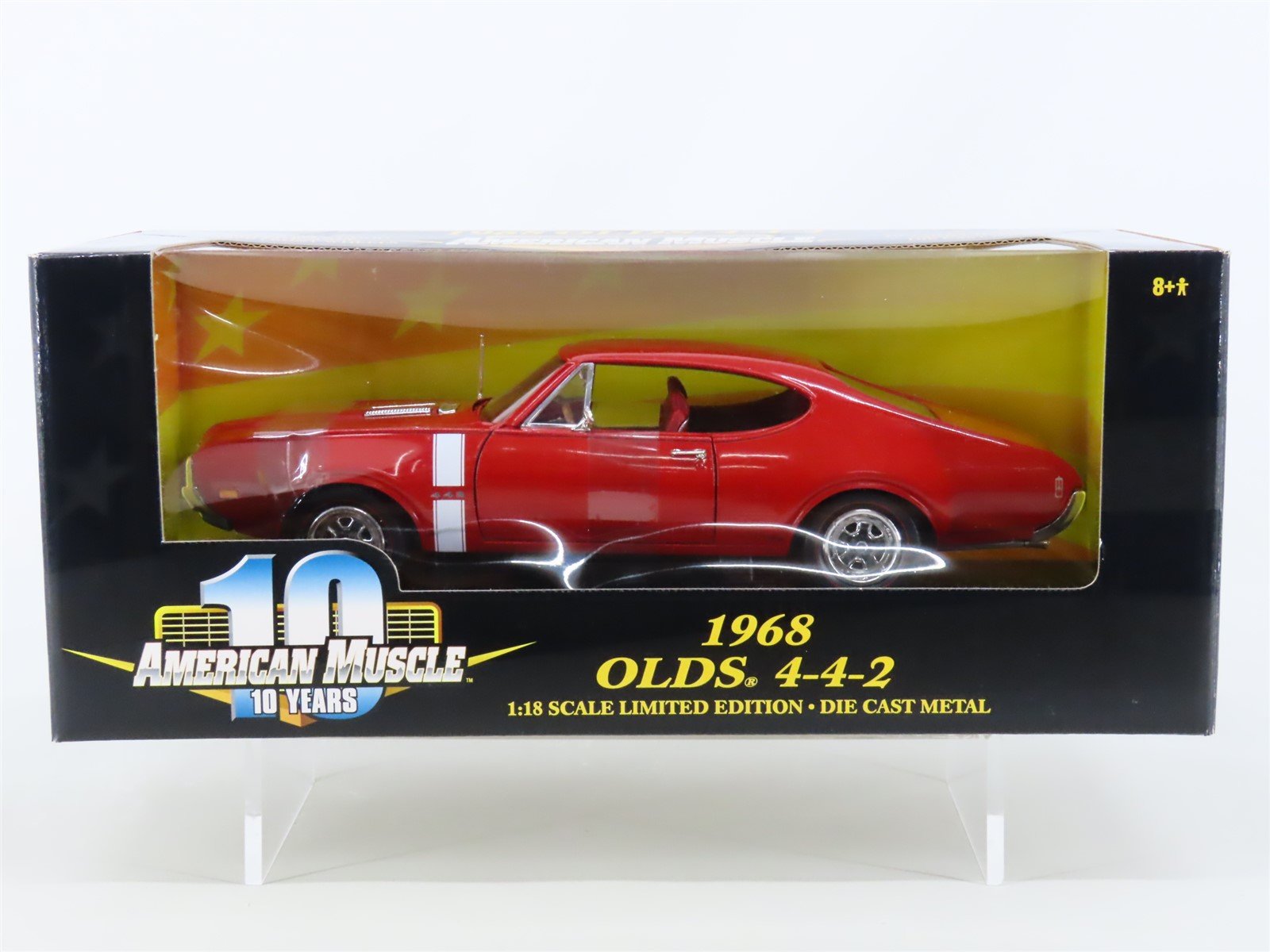 1:18 ERTL American Muscle 10 YR Limited Edition 36420A 1968 OLDS 4-4-2-SEALED