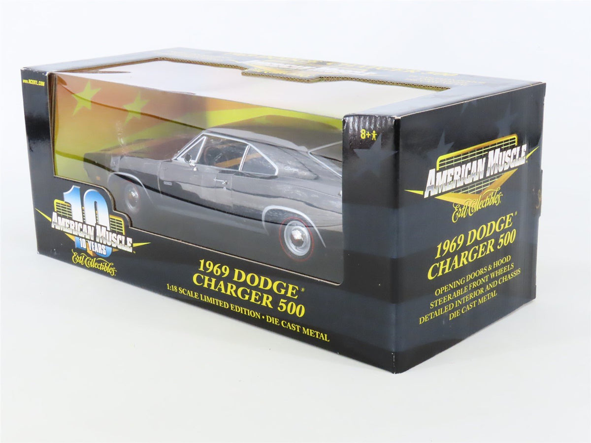 1:18 ERTL American Muscle 10 YR Limited Edition 36673 1969 Dodge Charger 500