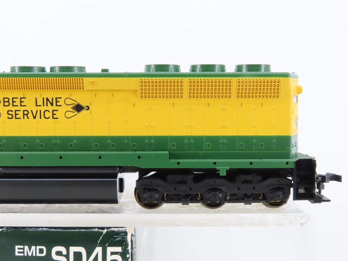 HO Scale KATO 37-1709 RDG Reading &quot;Bee Line &quot; EMD SD45 Diesel No# - DCC Ready