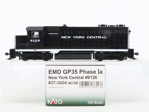 HO KATO 37-3024 NYC New York Central EMD GP35 Ph. 1a Diesel #6126 - DCC Ready