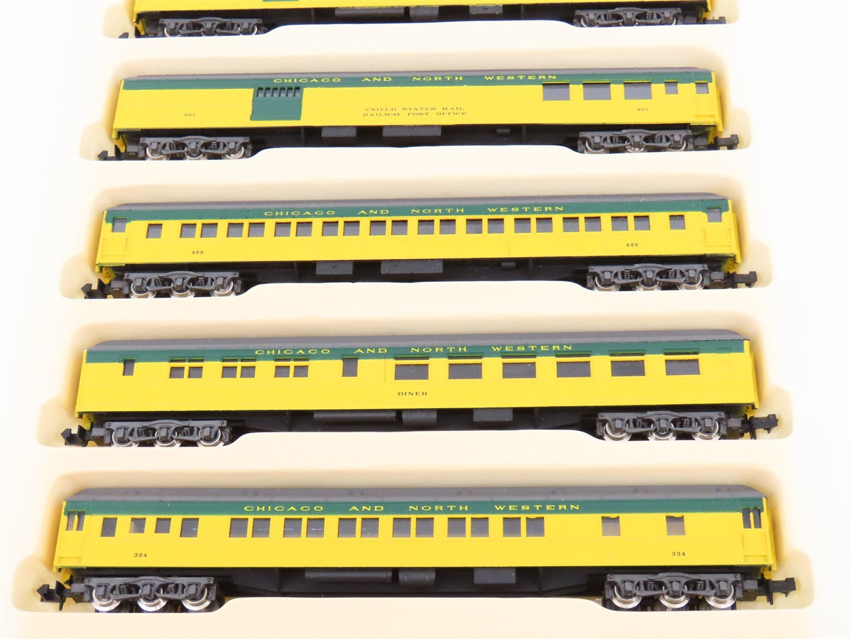 N Con-Cor 0003-570014 CNW Chicago Northwestern Heavyweight Passenger 6-Car Set