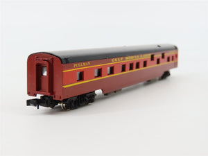 N Scale Con-Cor 0001-04011P GM&O Gulf Mobile & Ohio Pullman Passenger Car