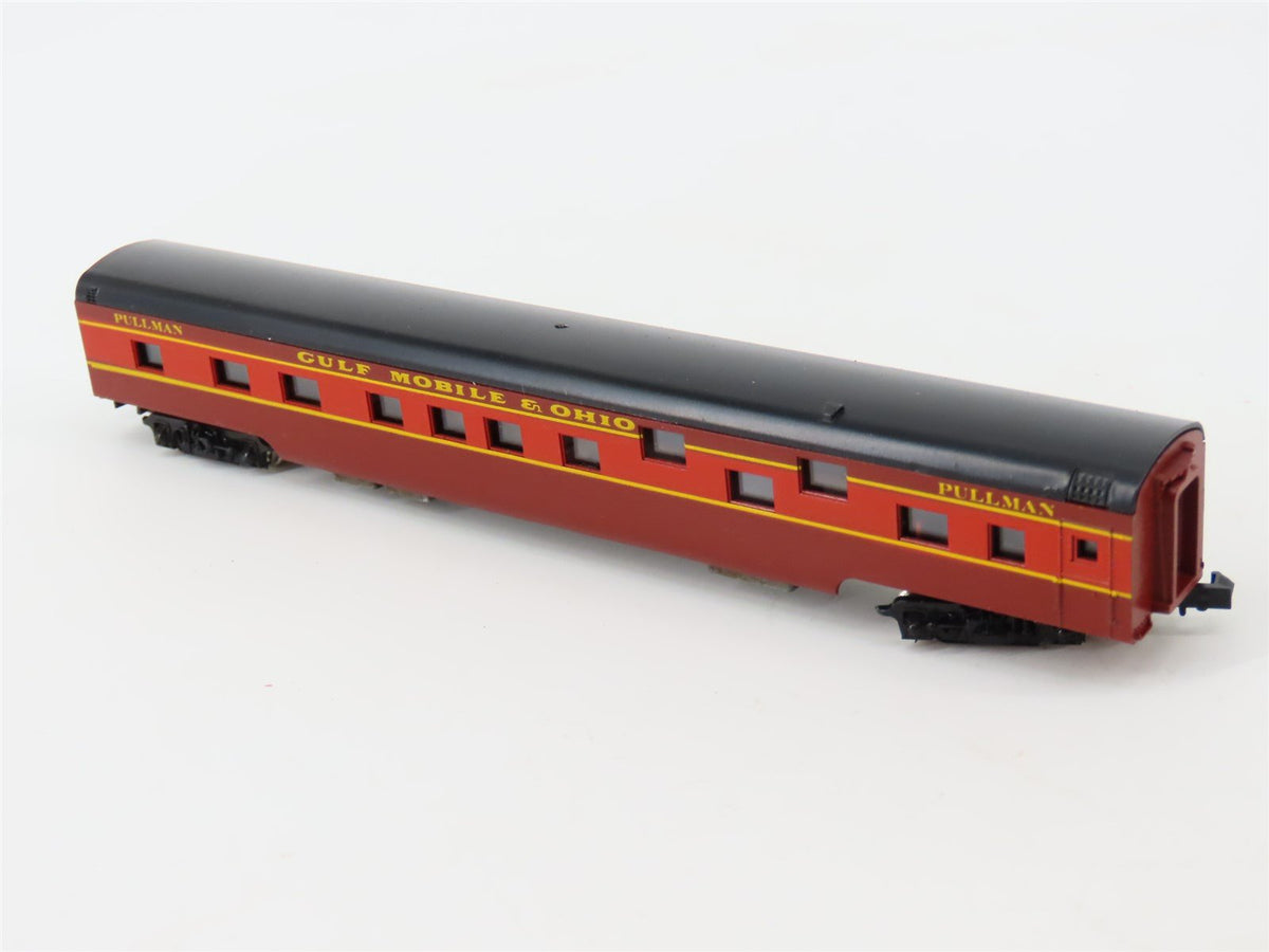 N Scale Con-Cor 0001-04011P GM&amp;O Gulf Mobile &amp; Ohio Pullman Passenger Car