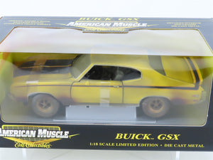 1:18 ERTL American Muscle Limited Edition 29323P Buick GSX-Weathered Sealed RARE