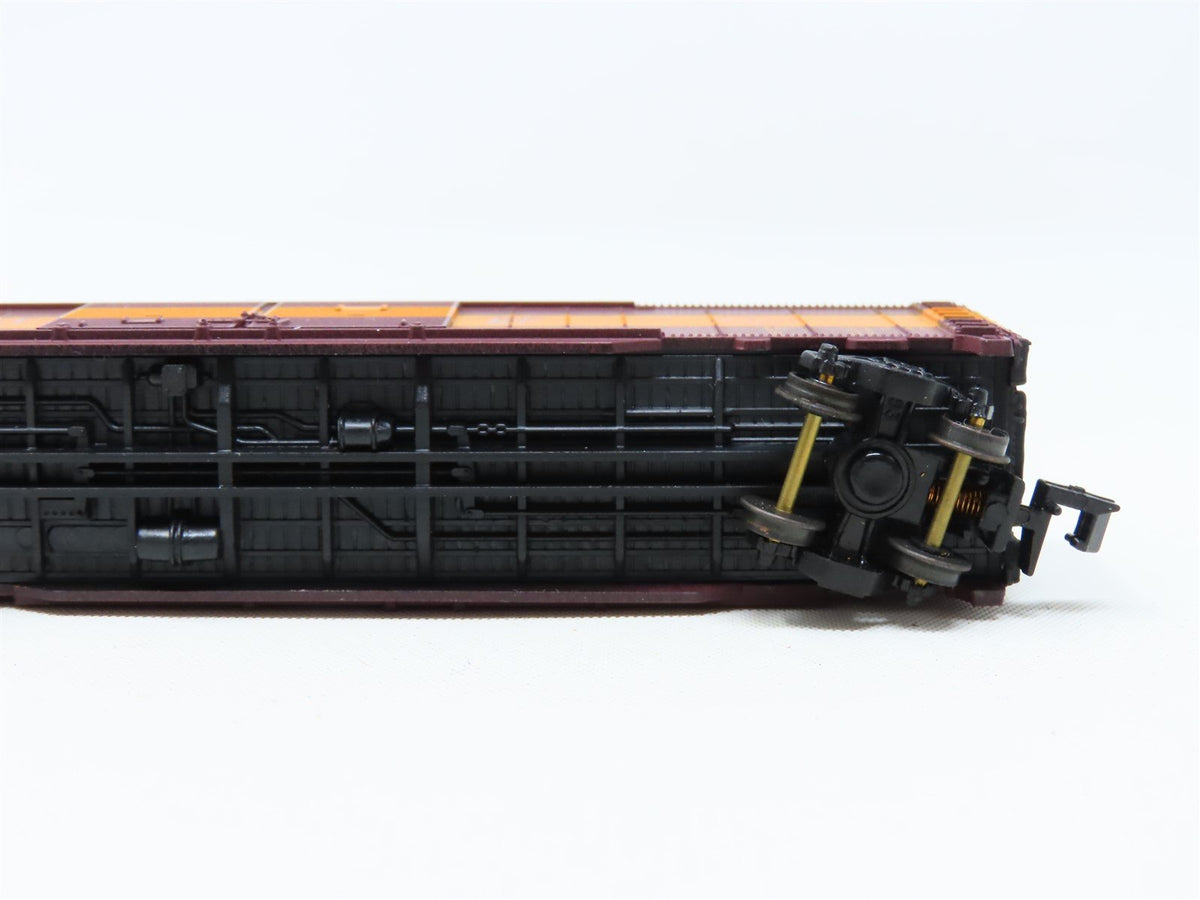 N Scale Con-Cor 0001-041206-5 MILW Milwaukee Road 50&#39; Double Door Box Car #1422