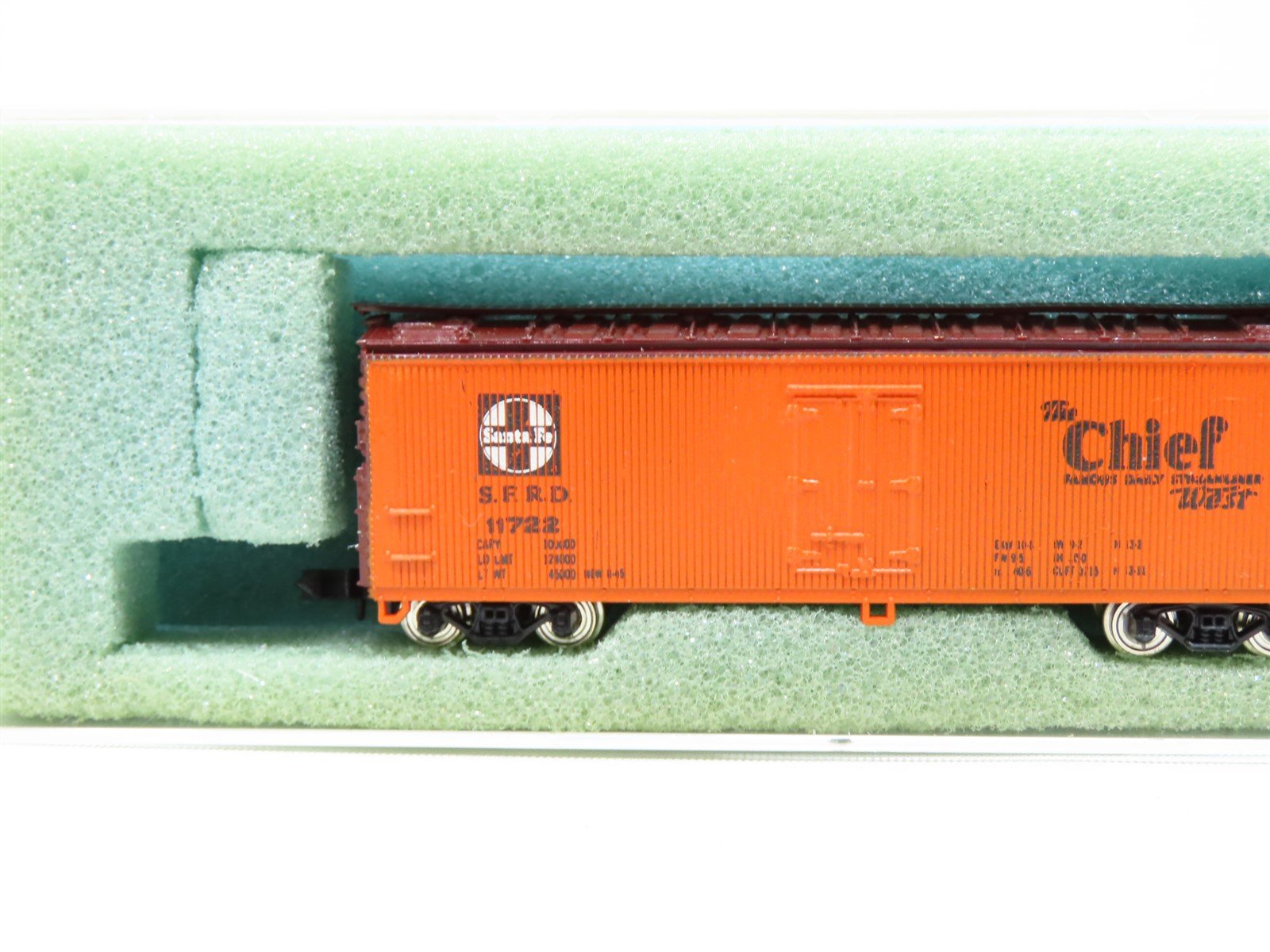 N Scale Con-Cor 1352D SFRD Santa Fe 