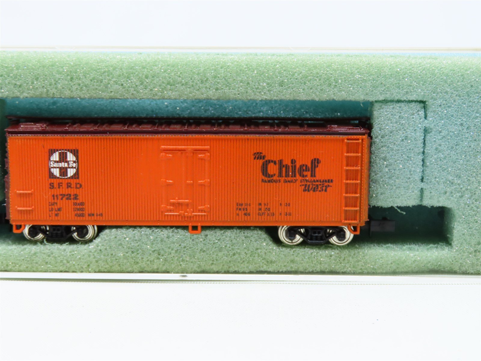N Scale Con-Cor 1352D SFRD Santa Fe 