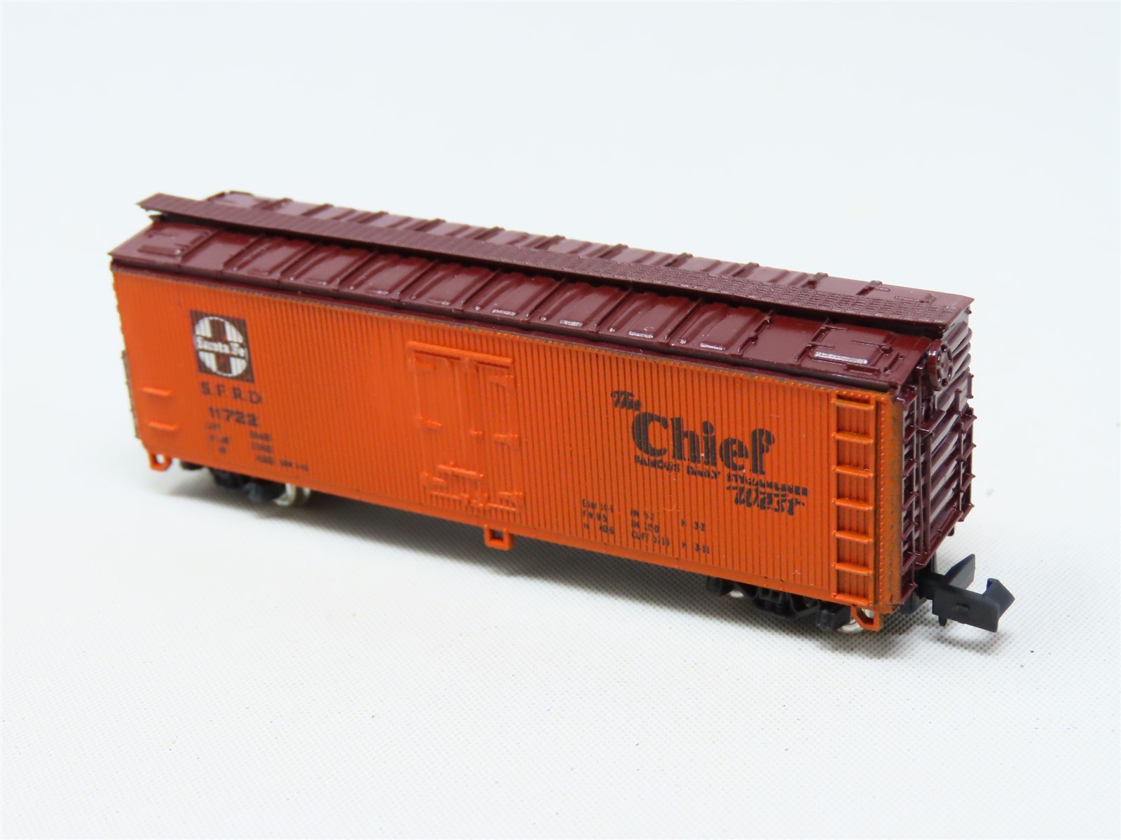 N Scale Con-Cor 1352D SFRD Santa Fe 