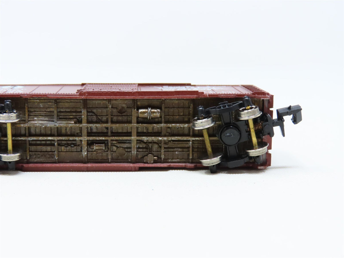 N Scale Con-Cor 0001-01003C ATSF Santa Fe Super California 40&#39; Box Car #104958