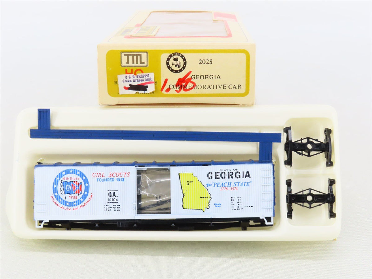 HO Scale Train-Miniature Kit 2025 GA Georgia Boxcar #10104