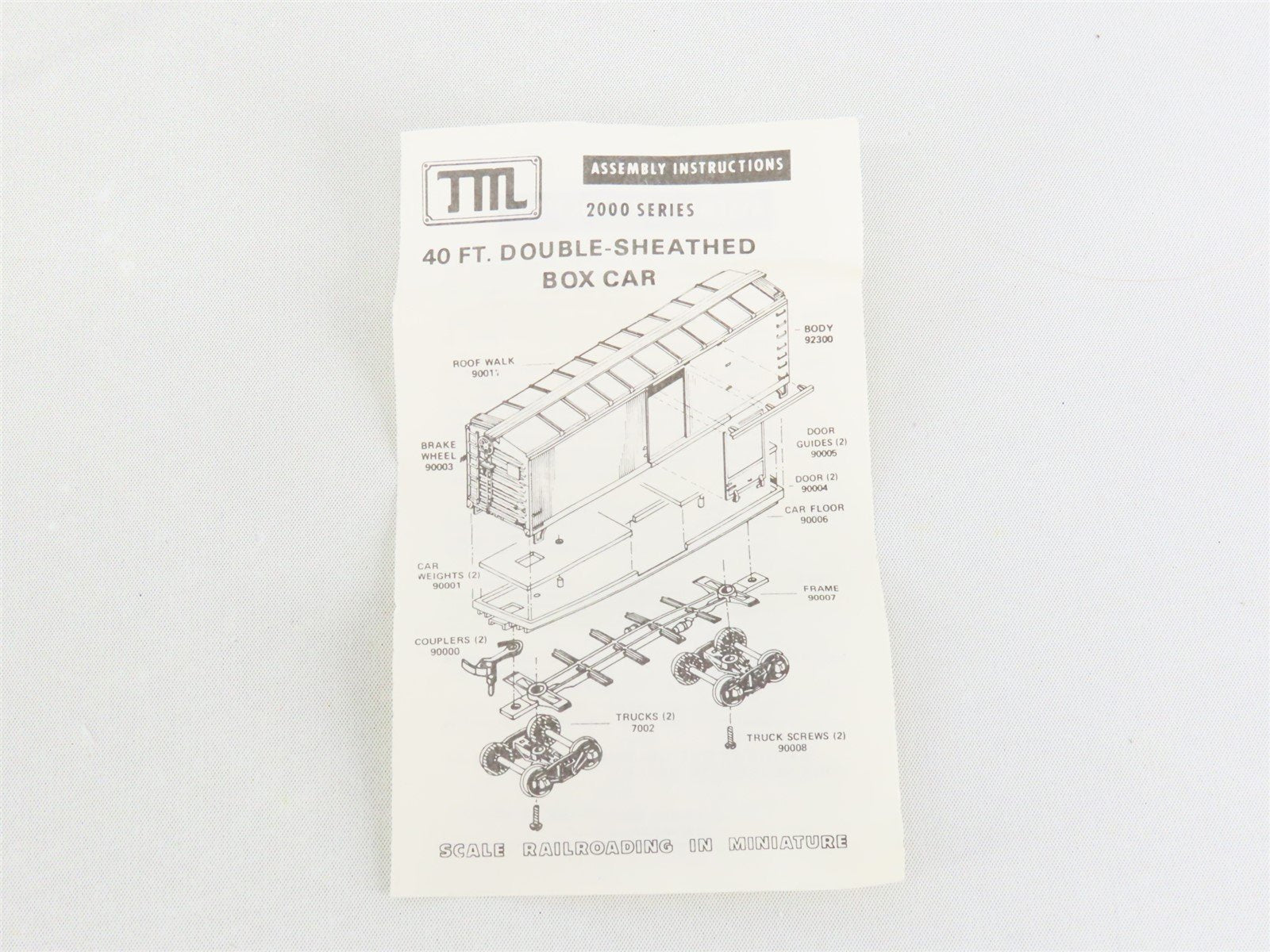 HO Scale Train-Miniature Kit 2026 DC District of Columbia Boxcar #10114