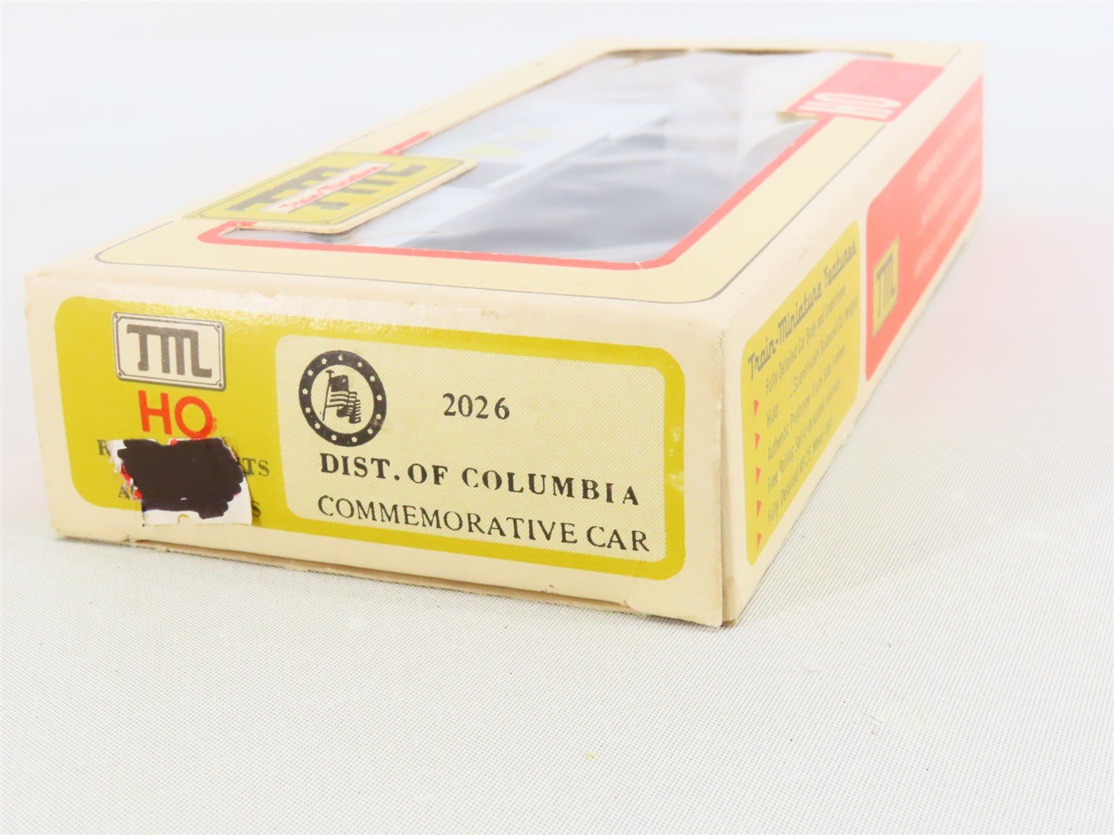 HO Scale Train-Miniature Kit 2026 DC District of Columbia Boxcar #10114