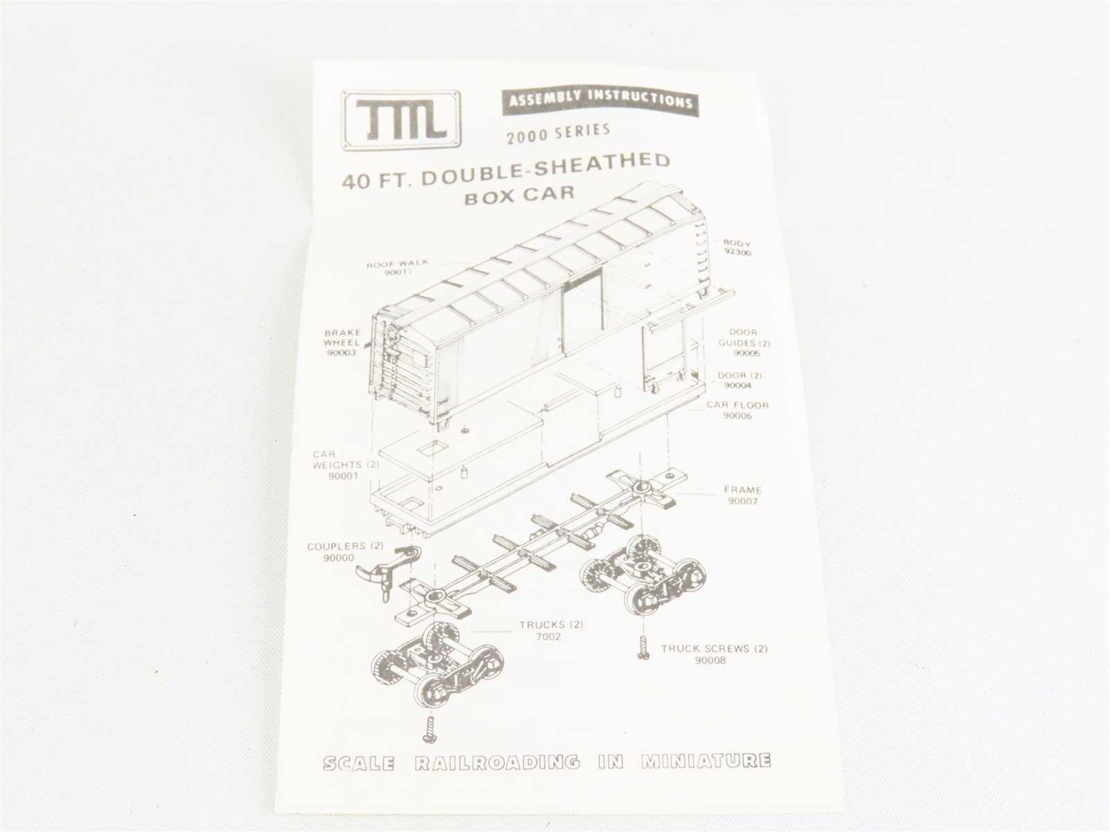 HO Scale Train-Miniature Kit 2026 DC District of Columbia Boxcar #10114