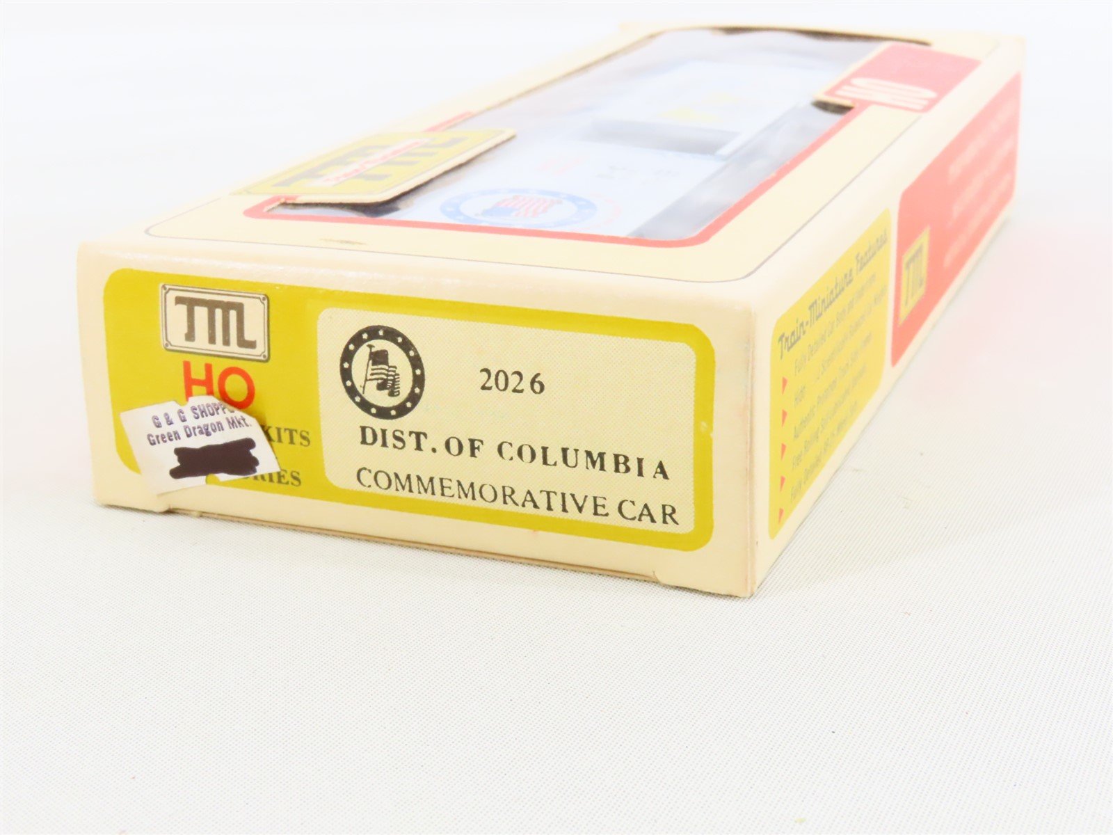 HO Scale Train-Miniature Kit 2026 DC District of Columbia Boxcar #10114