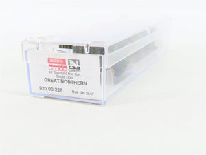 N Micro-Trains MTL 02000226 GN Great Northern 40' Single Door Box Car #2547