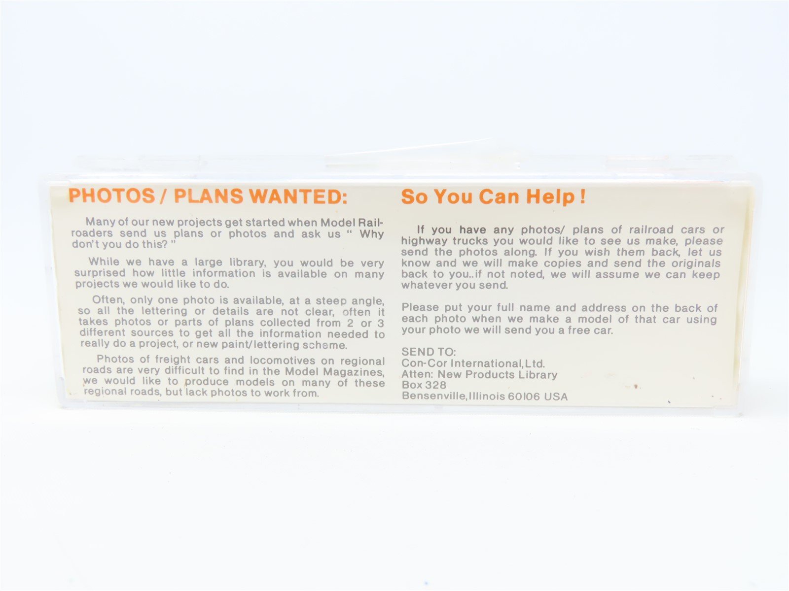 N Scale Con-Cor 0001-01004R ICG Illinois Central Gulf 40' Steel Boxcar #9949