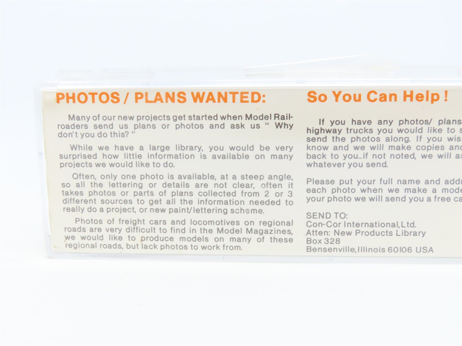 N Scale Con-Cor 0001-01004R ICG Illinois Central Gulf 40' Steel Boxcar #9949