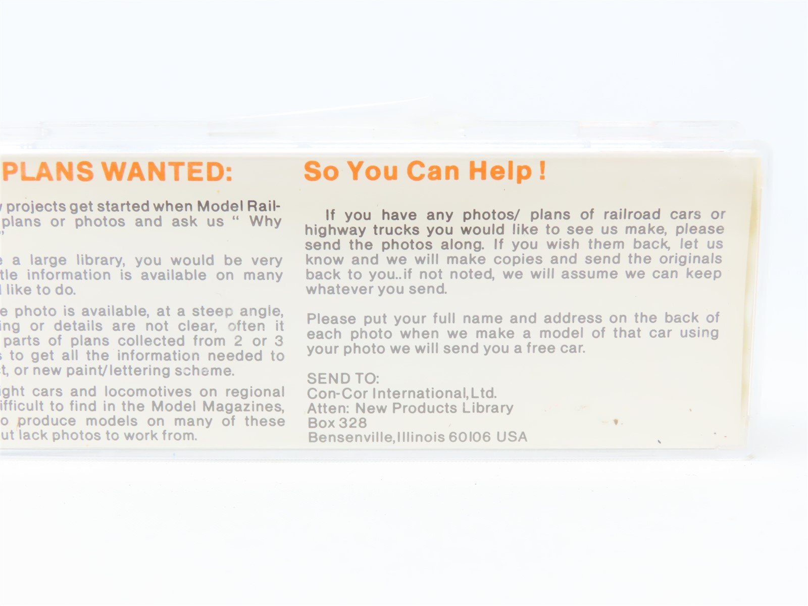 N Scale Con-Cor 0001-01004R ICG Illinois Central Gulf 40' Steel Boxcar #9949