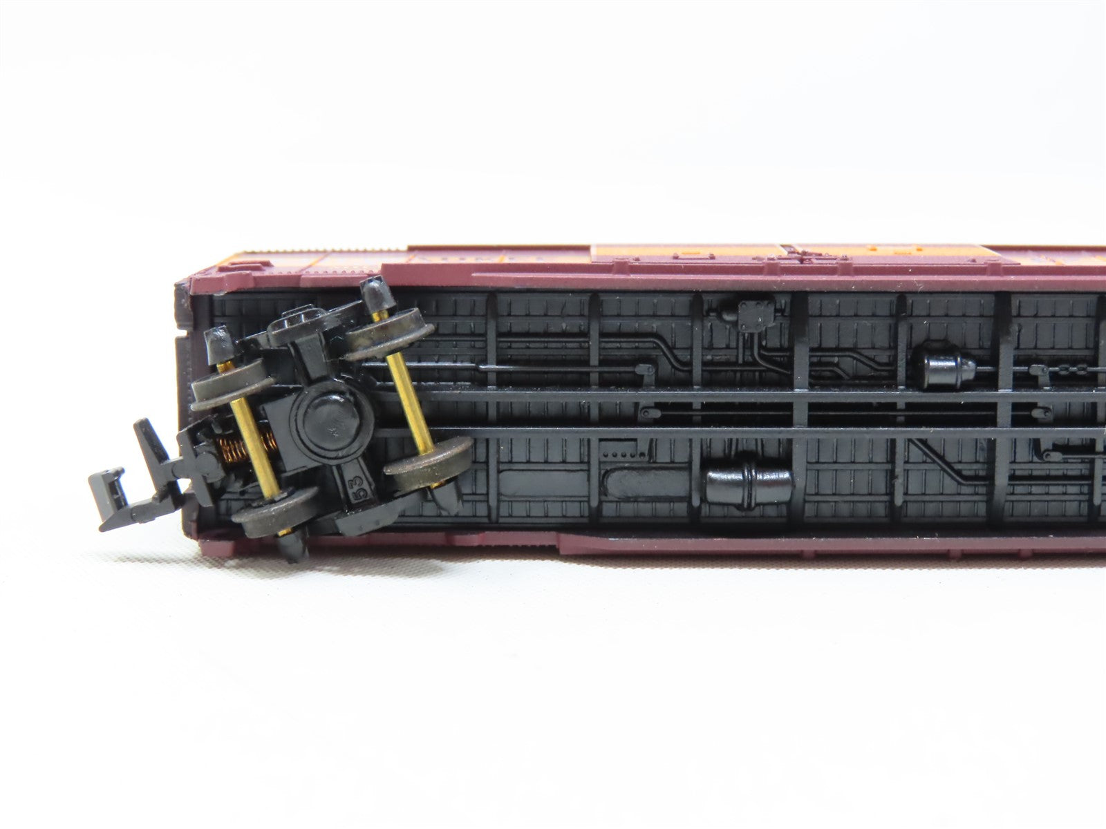 N Scale Con-Cor 0001-041206 MILW Milwaukee Road 50' Double Door Box Car #1413