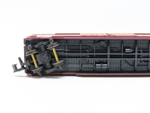 N Scale Con-Cor 0001-041206 MILW Milwaukee Road 50' Double Door Box Car #1413
