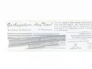 N Scale Con-Cor 0001-041206 MILW Milwaukee Road 50' Double Door Box Car #1413