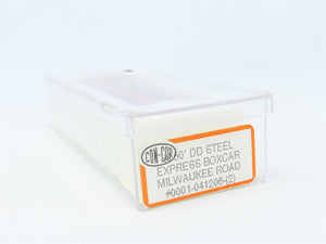 N Scale Con-Cor 0001-041206 MILW Milwaukee Road 50' Double Door Box Car #1413