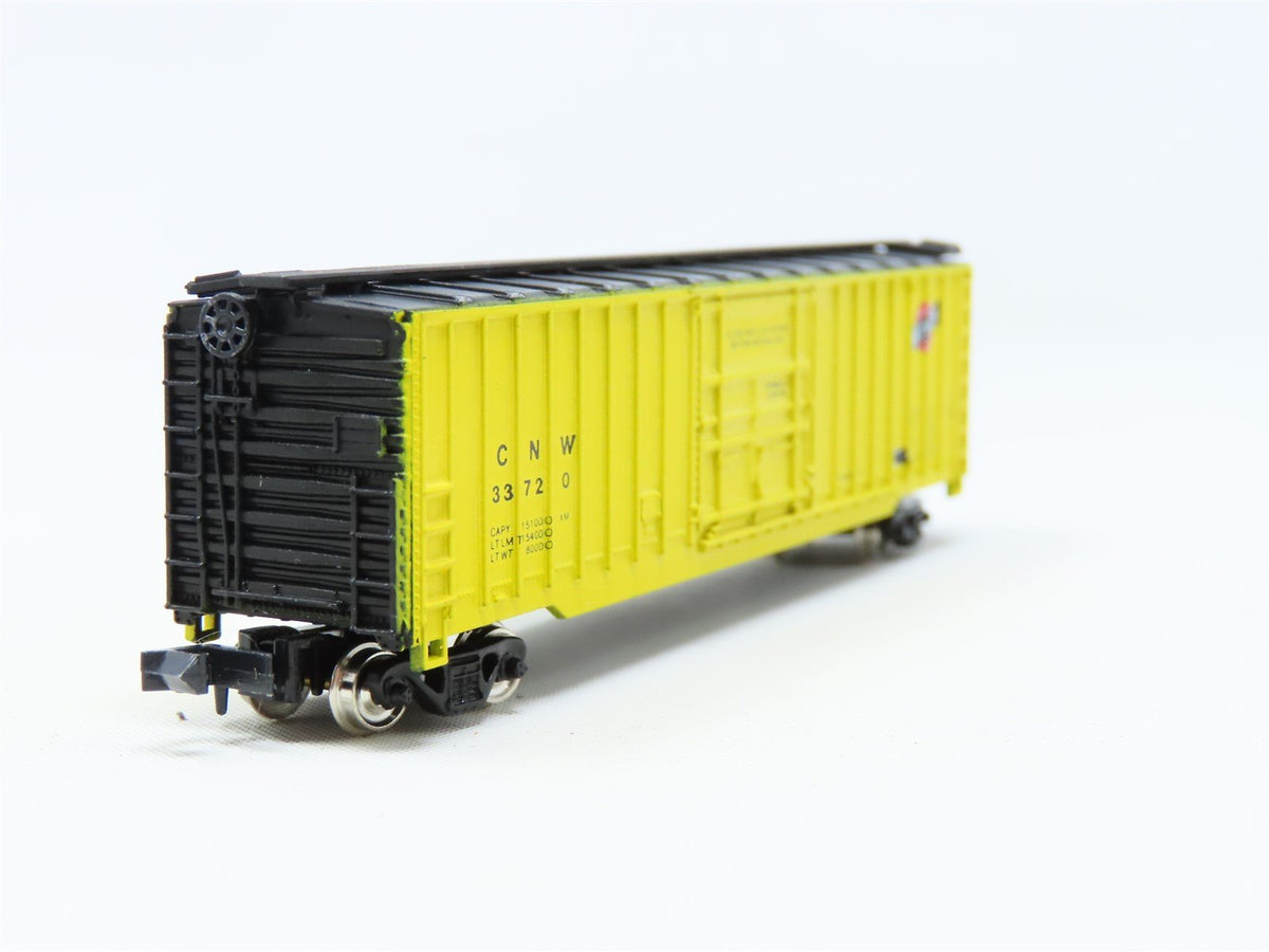 N Scale Con-Cor 001-147101 CNW Chicago North Western 50&#39; Box Car #33720