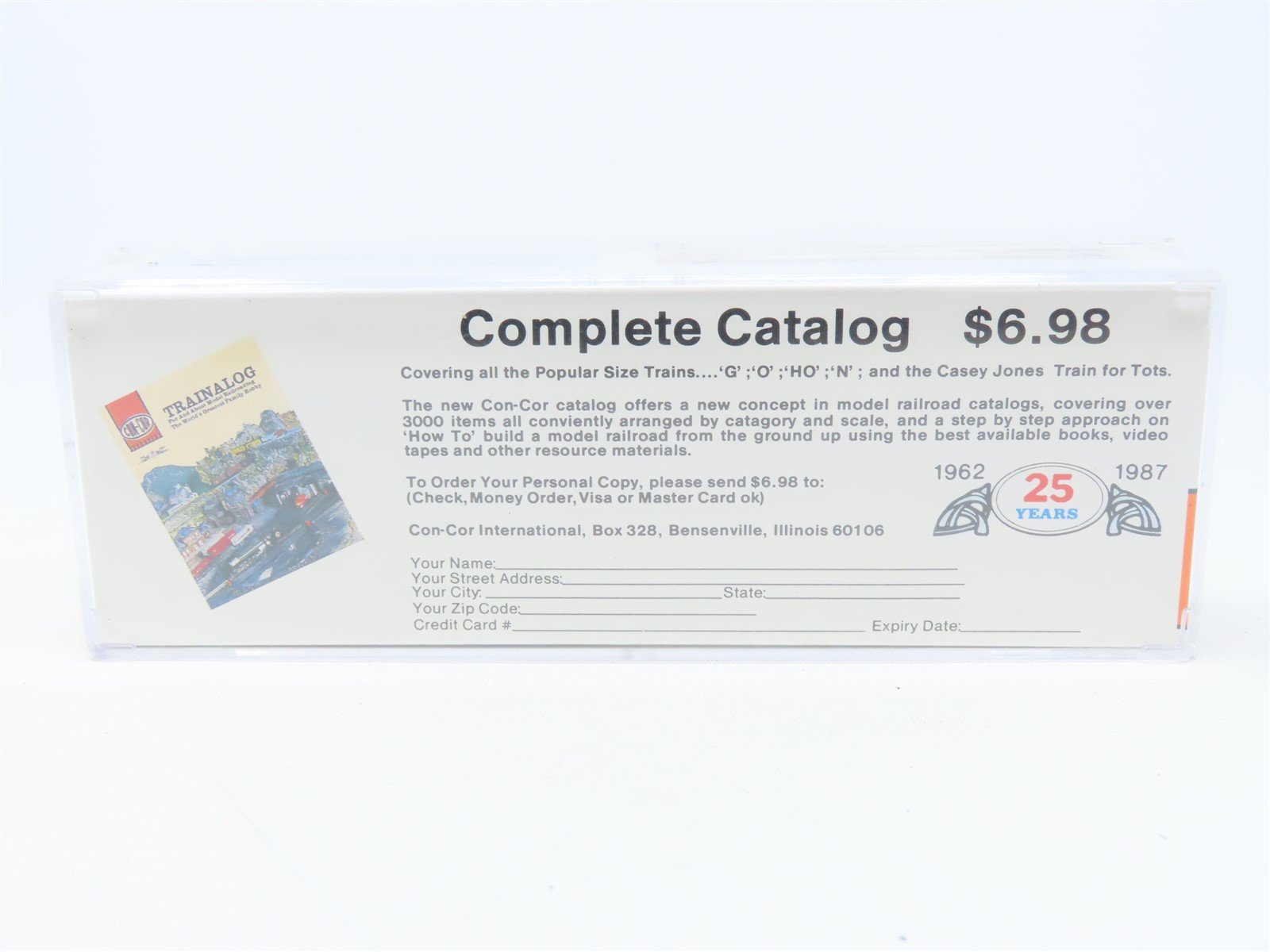 N Scale Con-Cor 0001-01004R ICG Illinois Central Gulf 40' Steel Boxcar #9949
