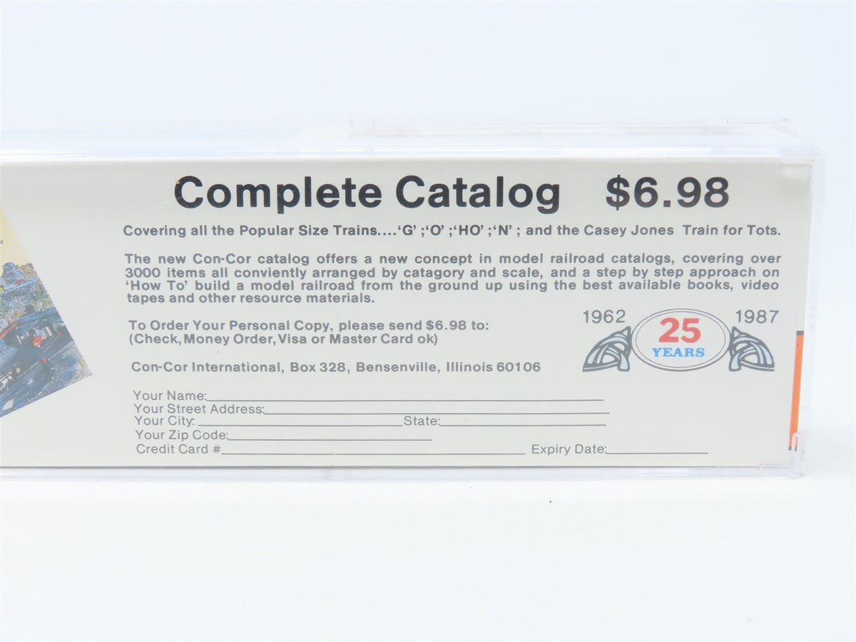 N Scale Con-Cor 0001-01004R ICG Illinois Central Gulf 40&#39; Steel Boxcar #9949